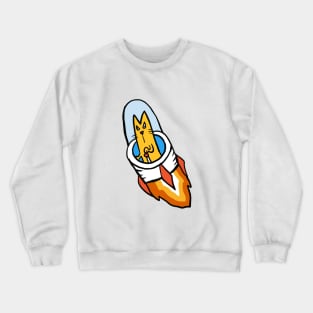 the rocat space travellers Crewneck Sweatshirt